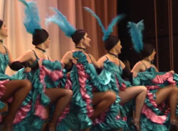Parisian showgirls theme Parisian Showgirls